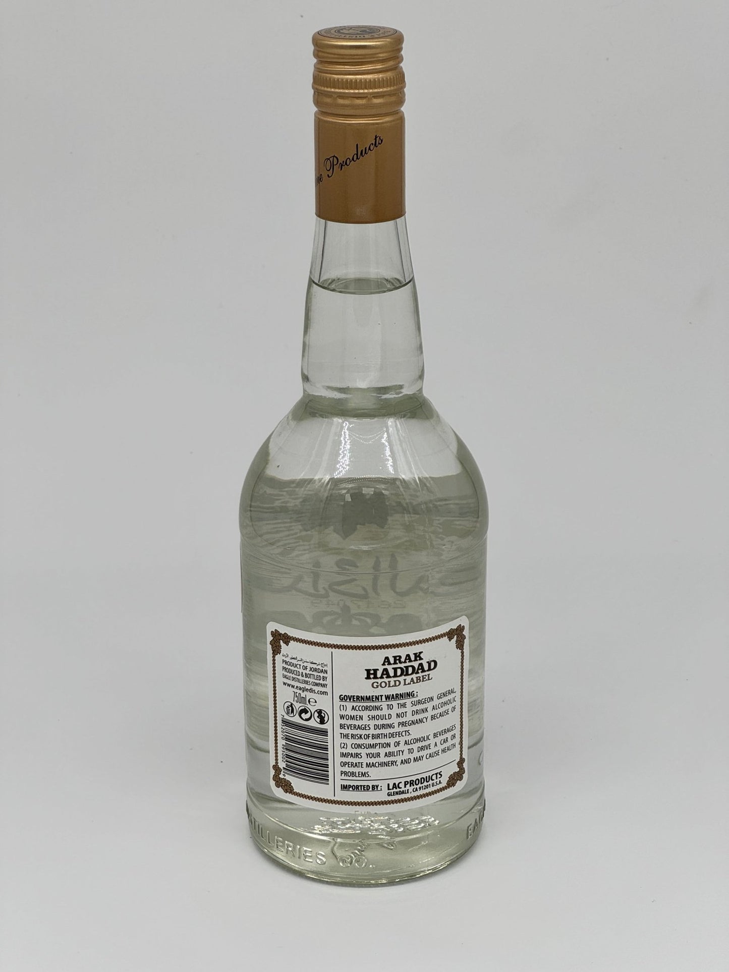 Arak Haddad Gold Label 750 mL - BuyArak.Com