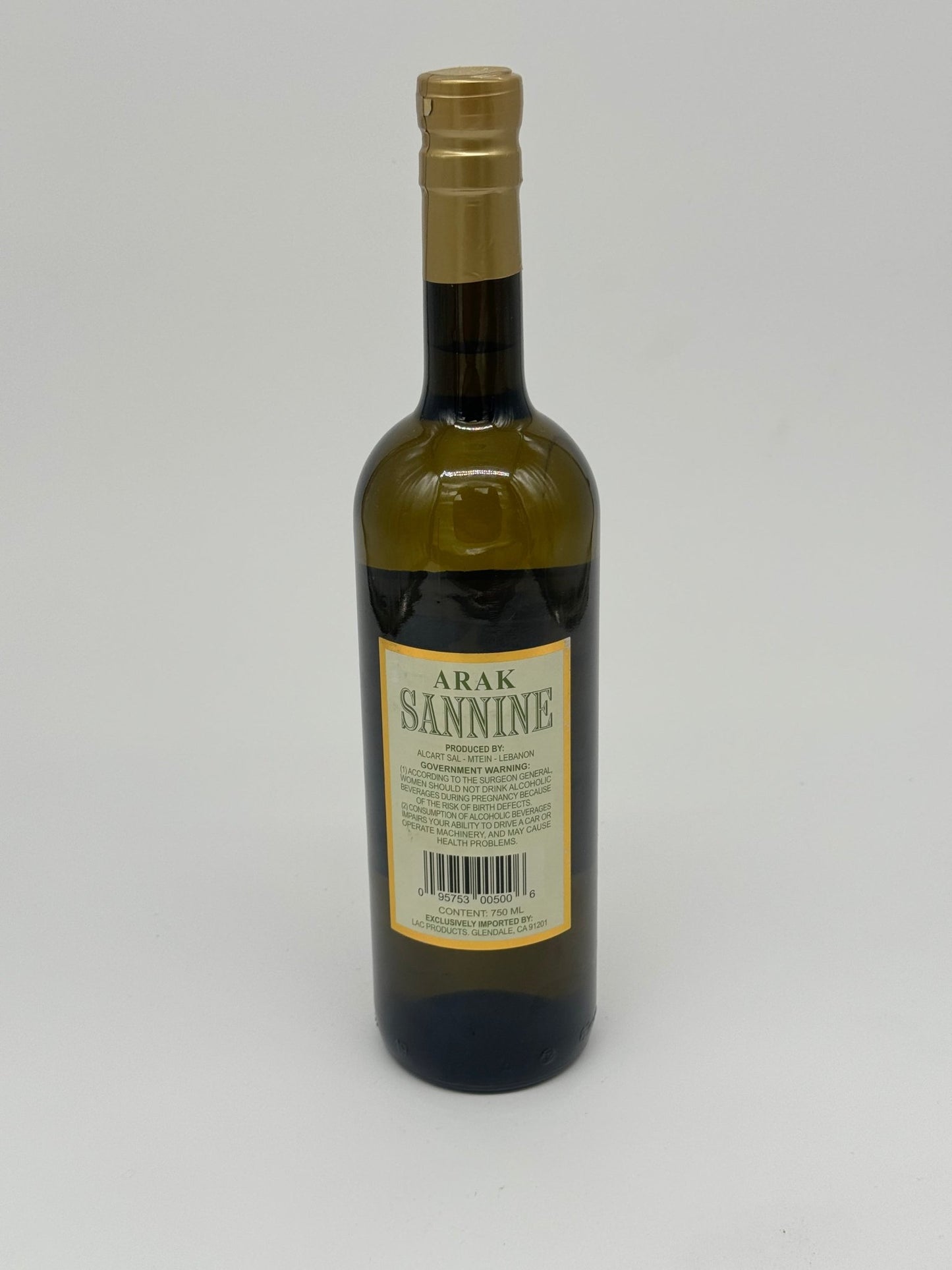 Arak Sannine 750 mL - BuyArak.Com