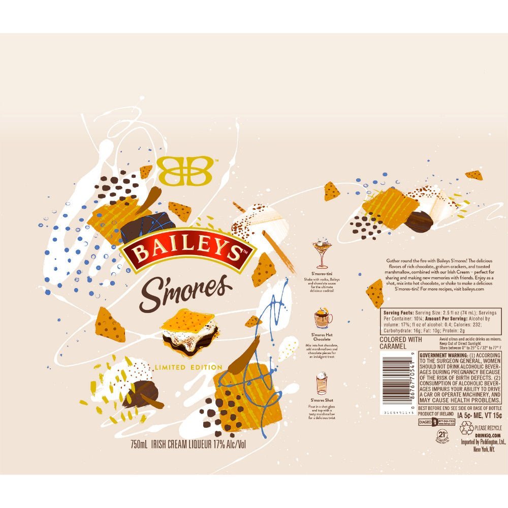 Baileys S’mores Limited Edition - BuyArak.Com