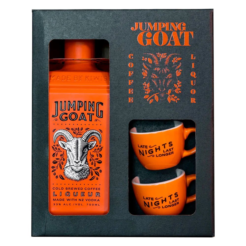 Jumping Goat Cold Brewed Coffee Liqueur Gift Set - BuyArak.Com