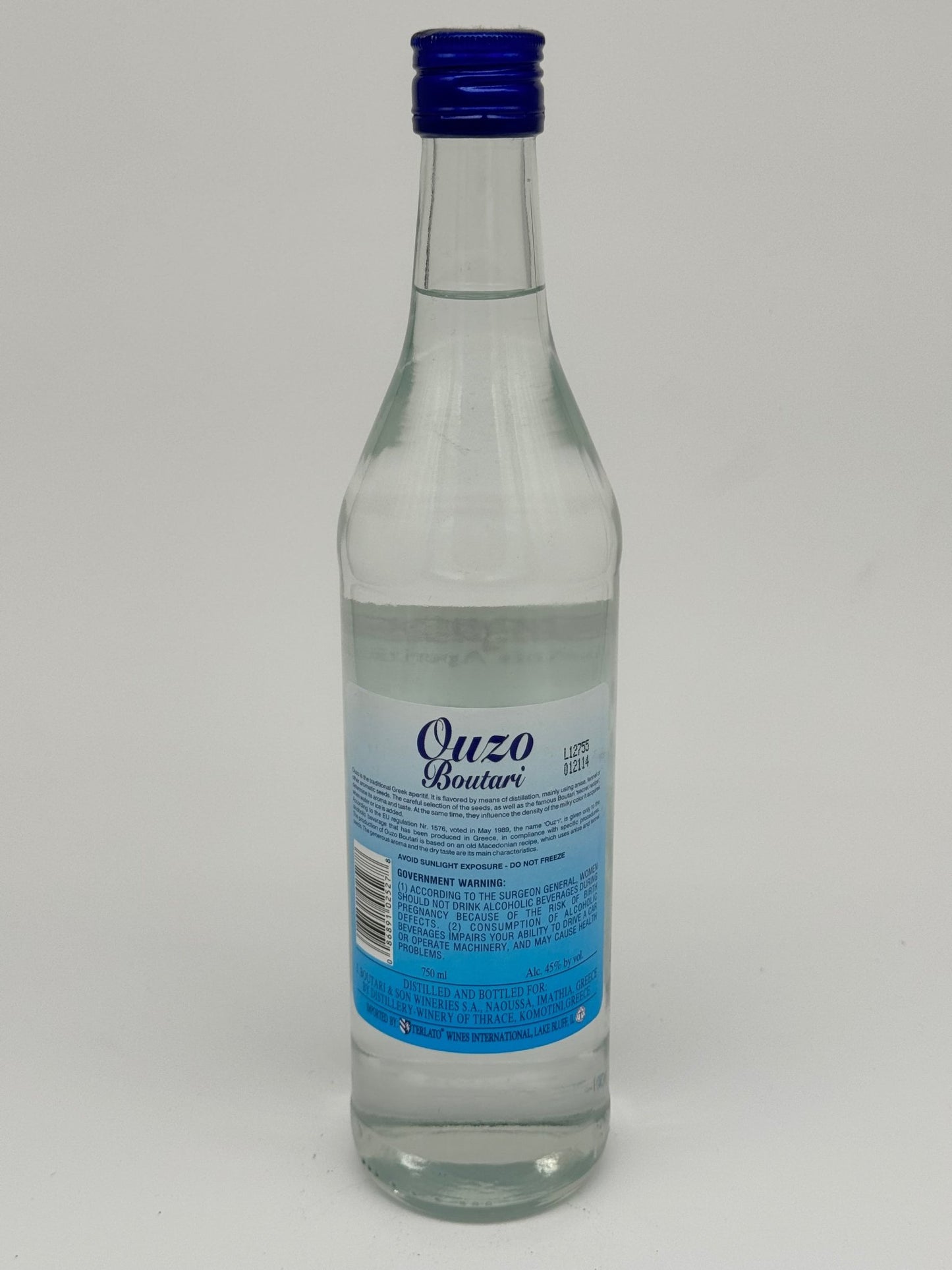 Ouzo Boutri 750 mL - BuyArak.Com
