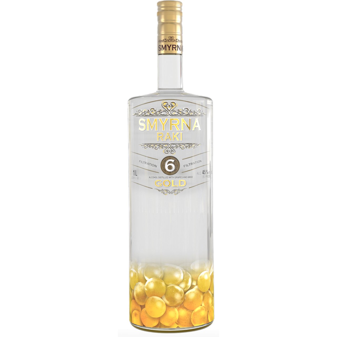 Smyrna Raki Gold Series 1 L - BuyArak.Com