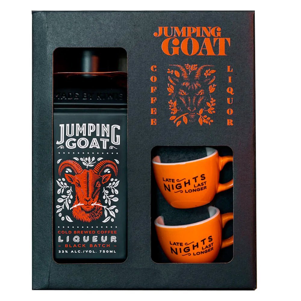 Jumping Goat Cold Brewed Coffee Liqueur Black Batch Gift Set - BuyArak.Com