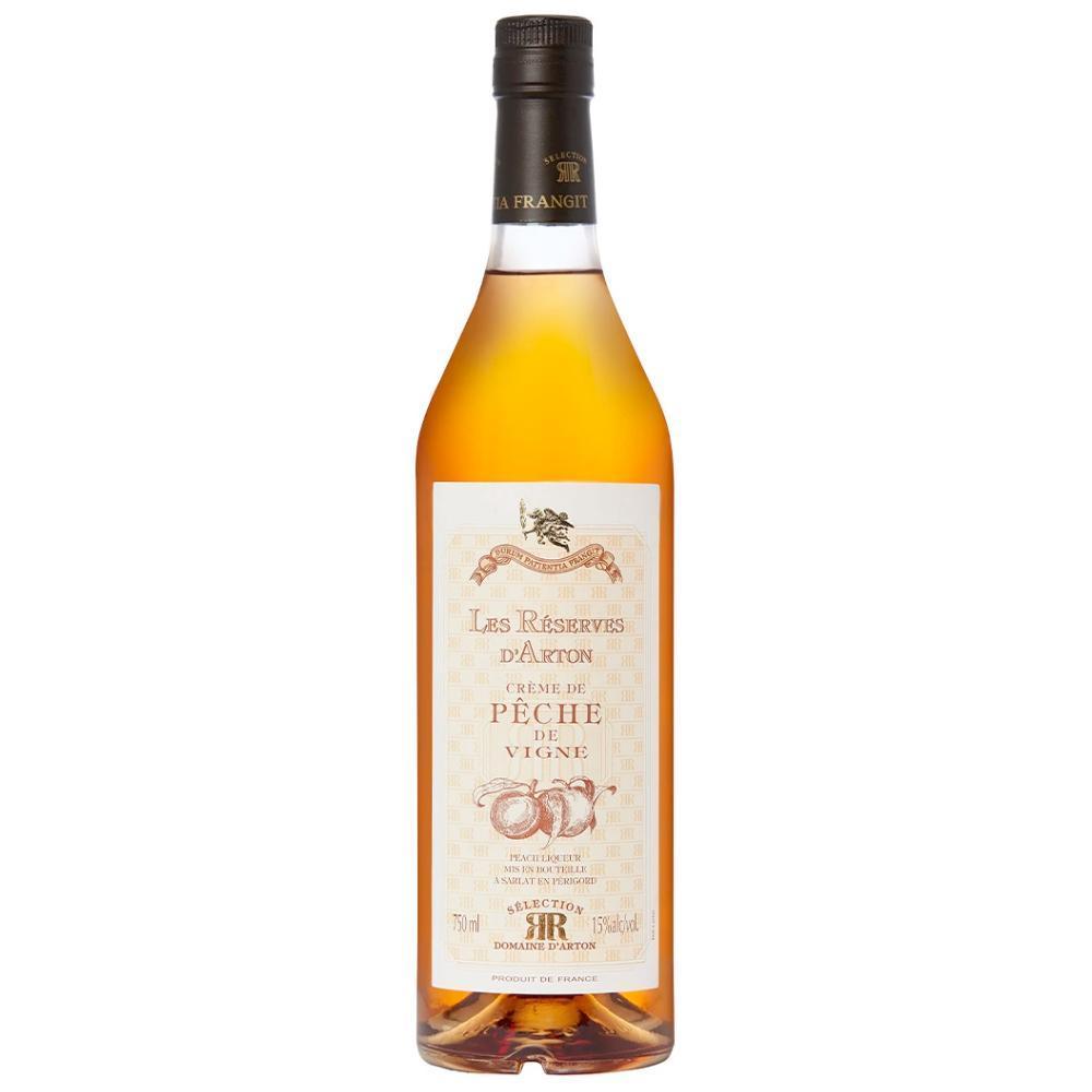 Les Reserves d'Arton Crème de Peche de Vigne - BuyArak.Com