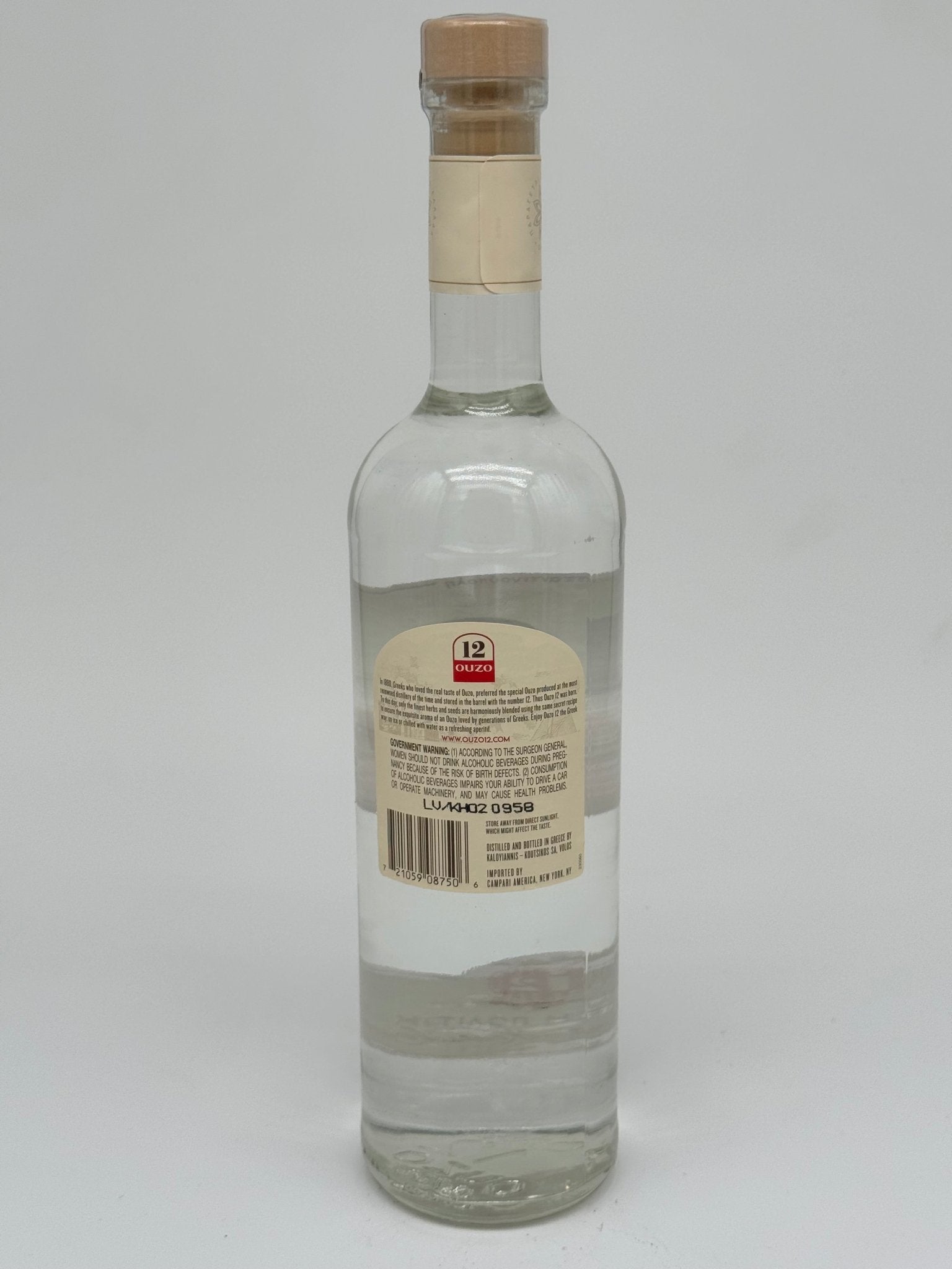 Ouzo 12 750 mL - BuyArak.Com