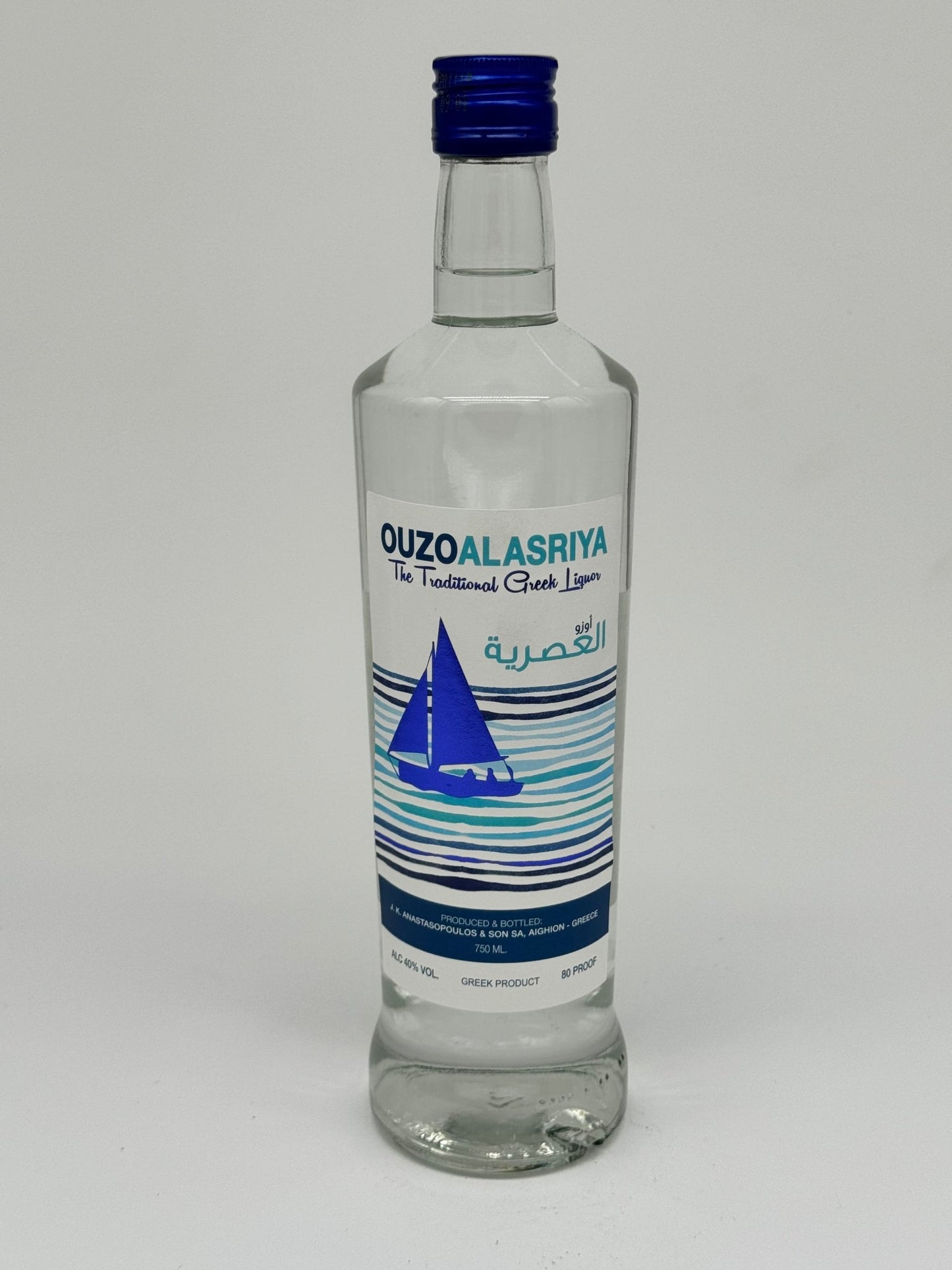 Ouzo Al Asriya 750 mL - BuyArak.Com