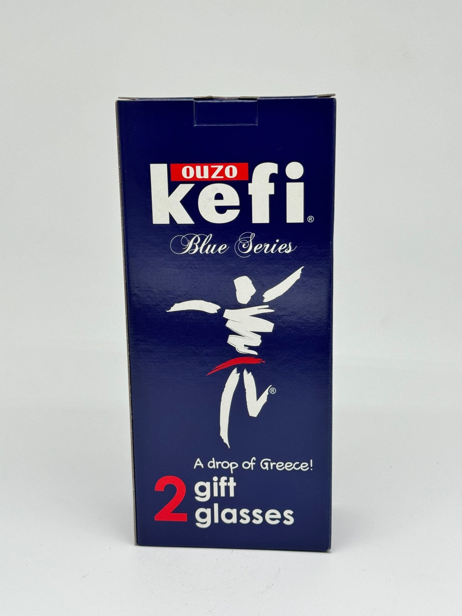 Ouzo Kefi Gift Set With 2 Glasses 750 mL - BuyArak.Com